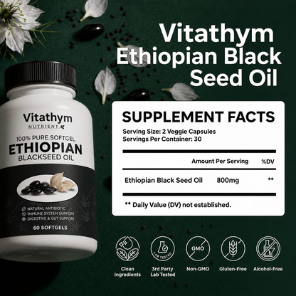 Ethiopian Black Seed Oil